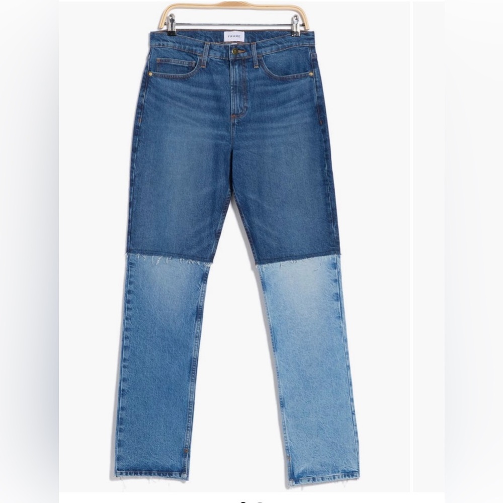 NWT FRAME  Patchwork jeans